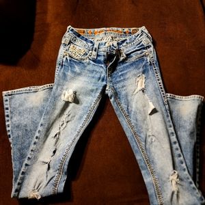 Rock Revival Distressed Jeans 26